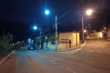 Jacuí é o primeiro bairro de Monlevade a ter 100% de iluminação de LED