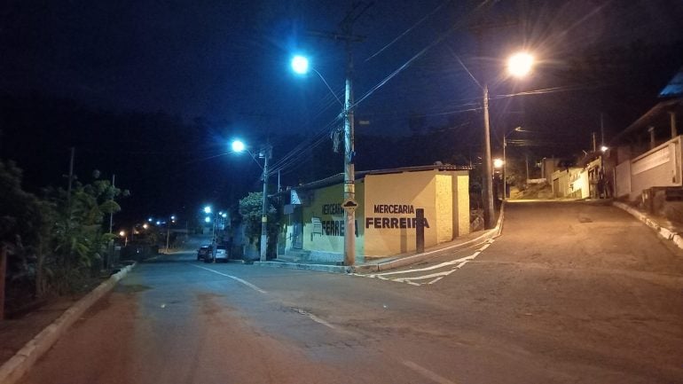 Jacuí é o primeiro bairro de Monlevade a ter 100% de iluminação de LED