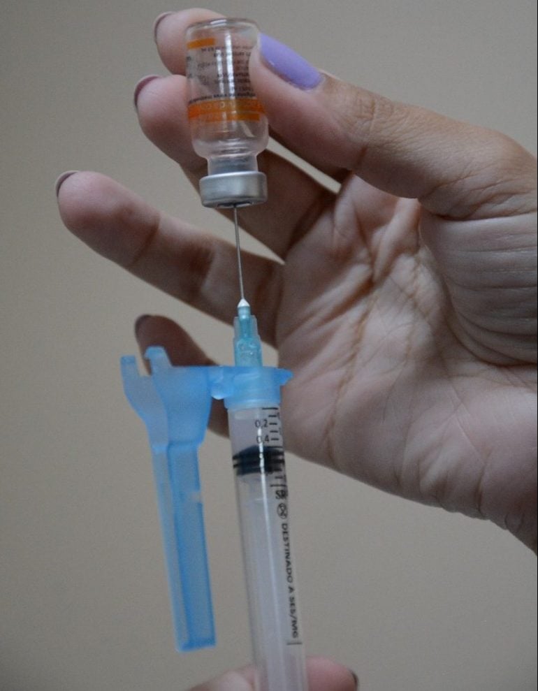 Repescagem: prossegue hoje a vacinação de adultos que se cadastraram para a primeira dose em Monlevade