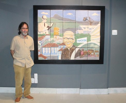Funcesi inaugura painel em homenagem ao centenário de Dom Mário Gurgel