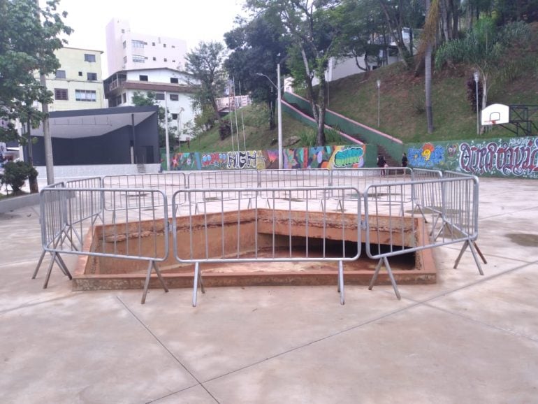 Obras de reforma da Praça do Povo devem terminar ainda em 2021