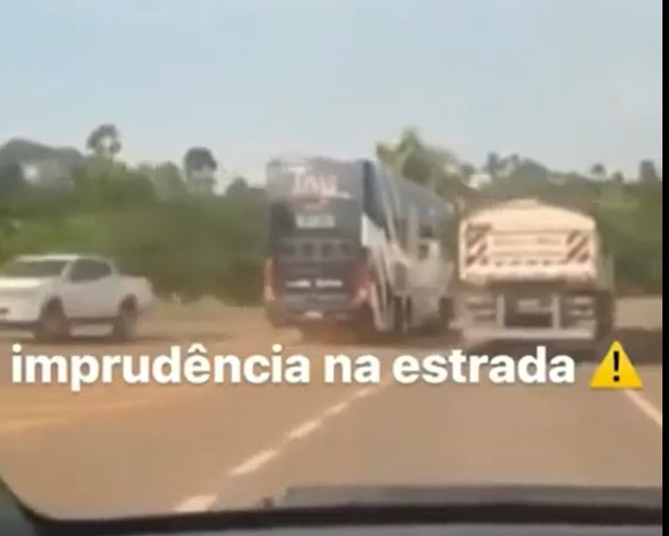 Motorista do cantor Tierry é flagrado fazendo manobras perigosas; veja o vídeo