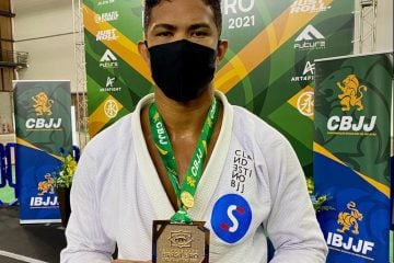 De novo ele! Monlevadense John Maycon é campeão brasileiro de Jiu-Jitsu