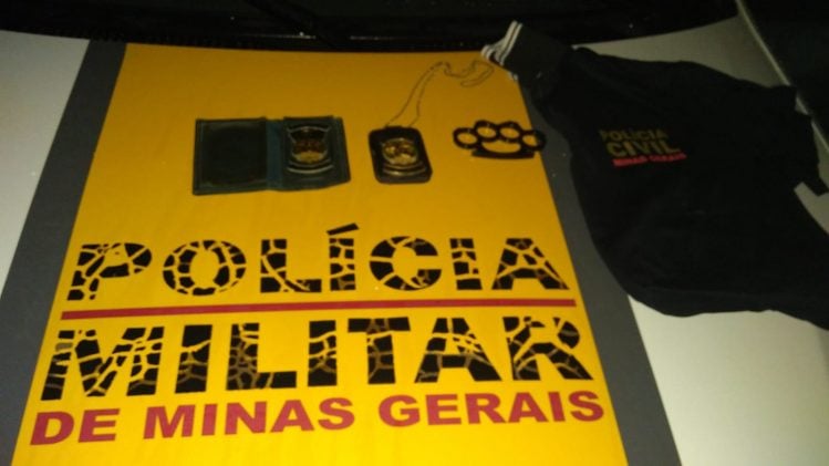 Enfermeiro tenta se passar por policial e acaba preso em Itabira