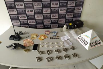 Polícia apreende arma e drogas no Major Lage de Baixo