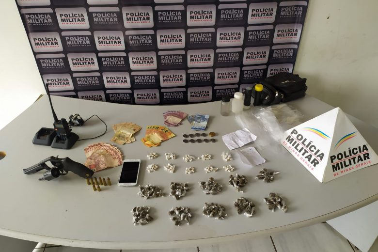 Polícia apreende arma e drogas no Major Lage de Baixo