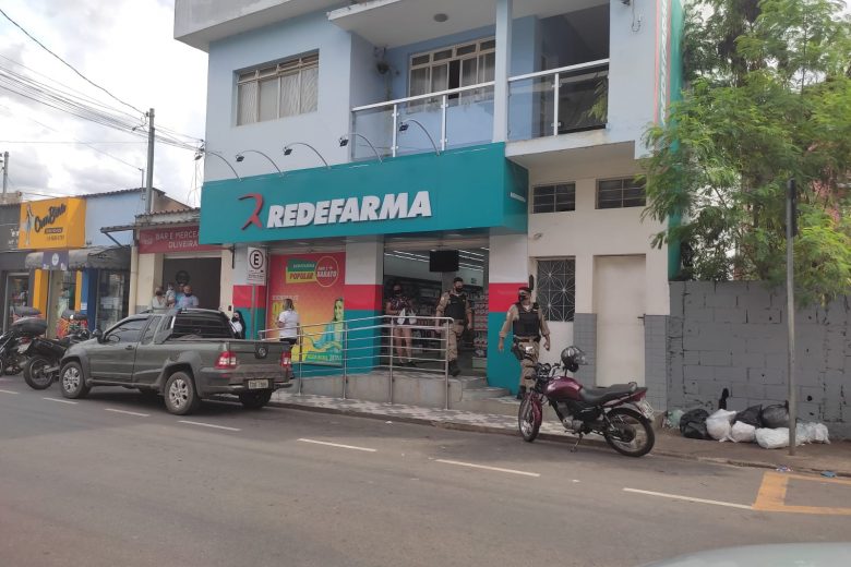 Drogaria é assaltada no Caminho Novo em Itabira