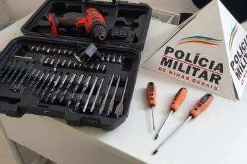 PM prende suspeito de arrombar clínica em Itabira