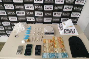 Polícia Militar prende homem com 45 pedras de crack em Monlevade