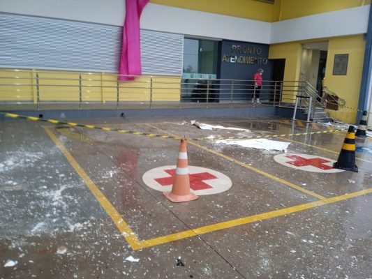Cobertura de acesso ao Pronto Atendimento do HNSD desmorona com a chuva
