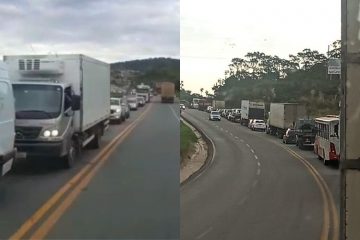 Mineiros enfrentam engarrafamentos e filas na saída para o feriado