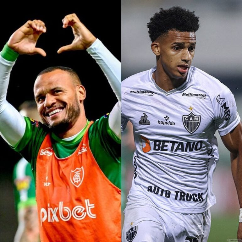 América vence o Palmeiras e pega elevador na tabela, enquanto Atlético amarga empate fora de casa