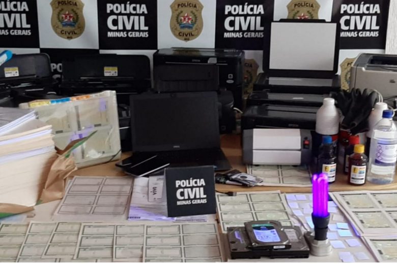 PCMG prende o maior fornecedor de documentos falsos em Minas