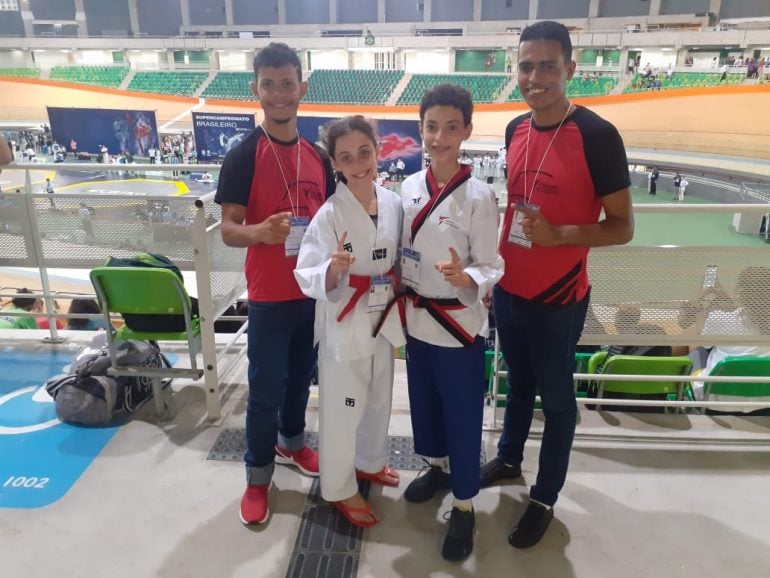 Taekwondo itabirano fatura quatro medalhas em competição nacional
