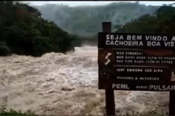 Corpo de Bombeiros alerta para os perigos em cachoeiras e rios