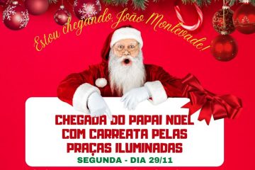 Natal de Luz: carreata recepciona Papai Noel em Monlevade nesta segunda; confira o trajeto