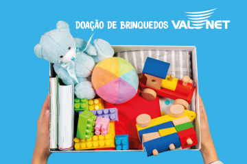Valenet realiza campanha de doação de brinquedos