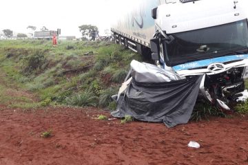 Cinco pessoas morrem em colisão frontal na BR-365, em Minas Gerais