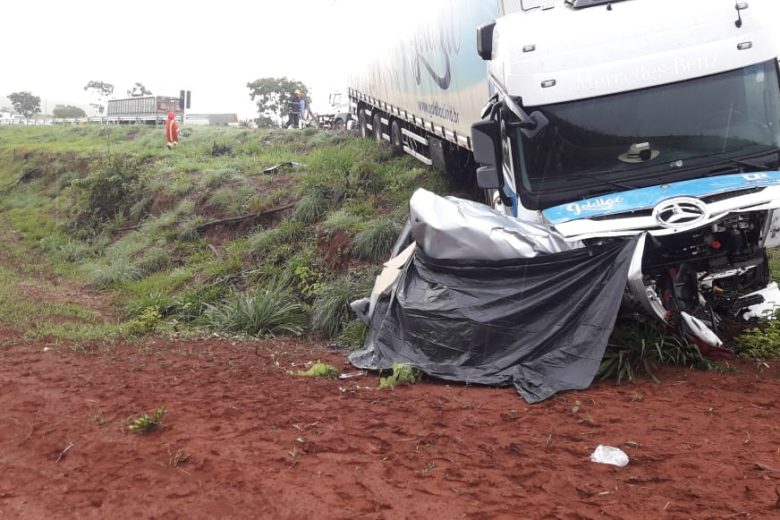 Cinco pessoas morrem em colisão frontal na BR-365, em Minas Gerais
