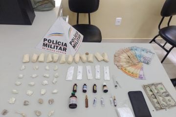 PM detém foragido com farta quantidade de drogas em São Gonçalo