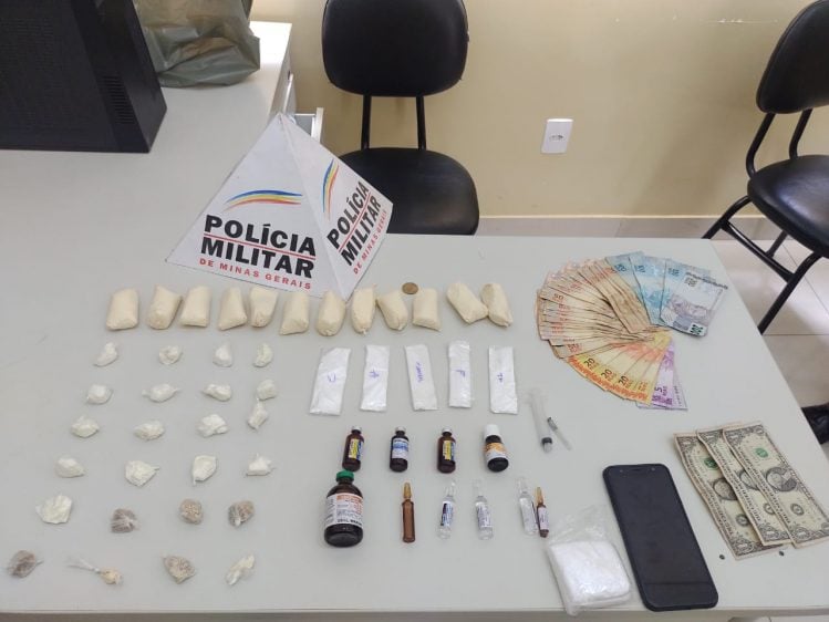 PM detém foragido com farta quantidade de drogas em São Gonçalo