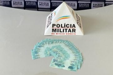 Polícia Militar intercepta entrega de notas falsas em Itabira
