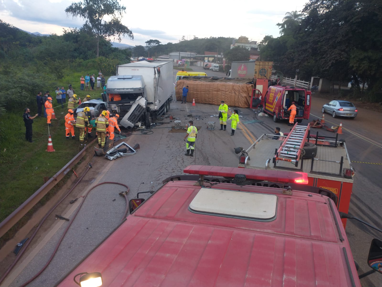 Acidente na BR-040 faz vítima fatal