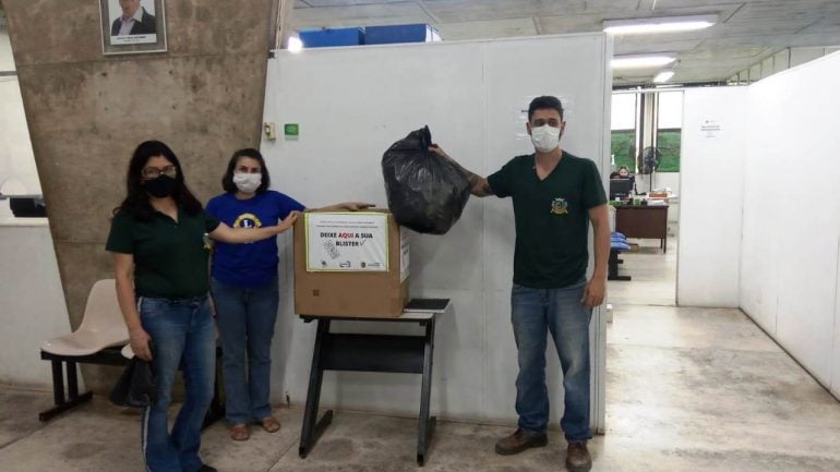 Campanha arrecada cerca de 300 quilos de cartelas de remédios vazias em Monlevade