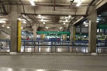 Nenhum ônibus saiu das estações do Barreiro e Diamante por conta da greve desta segunda-feira