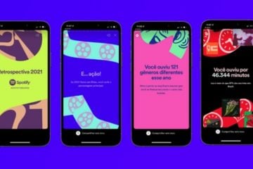 Retrospectiva 2021 dos usuários do Spotify faz sucesso nas redes