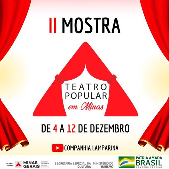 II Mostra Teatro Popular em Minas segue até o próximo domingo (12)