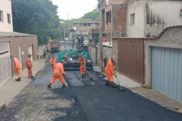 Importante rua que faz ligação entre os bairros Lucília e São Geraldo é asfaltada