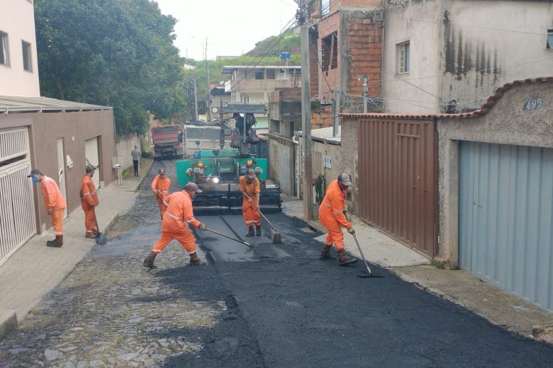 Importante rua que faz ligação entre os bairros Lucília e São Geraldo é asfaltada