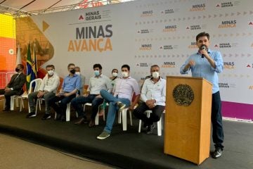 Governador Zema anuncia investimentos em escolas e UBS de Barão de Cocais