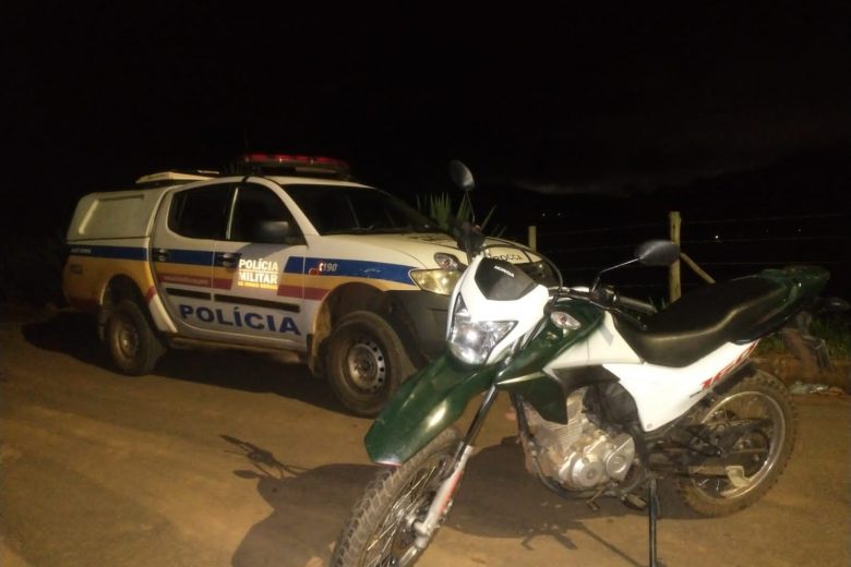 Motocicleta com placa adulterada é encontrada em Itabira