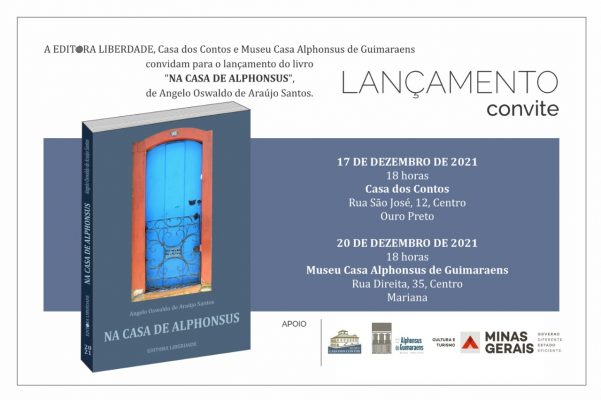 Angelo Oswaldo, prefeito de Ouro Preto, lança o livro "Na Casa de Alphonsus"