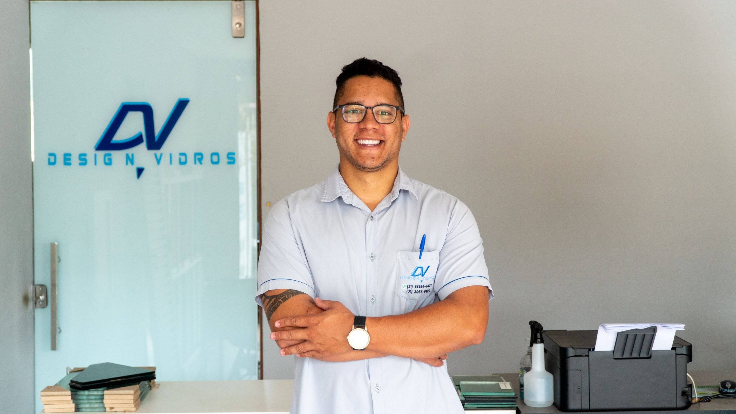 Design Vidros: garantia de entrega e qualidade do produto