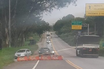 Trânsito já apresenta lentidão na volta do feriado de réveillon