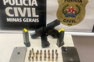 Polícia Civil apreende pistola com investigado por tentativa de homicídio