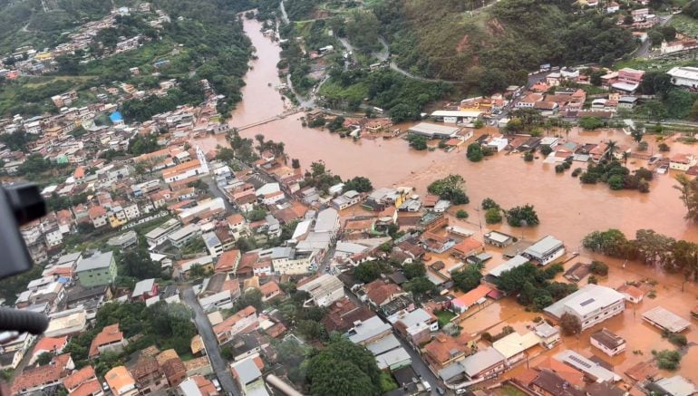Chuvas em Minas Gerais: 91 municípios estão em situação de emergência