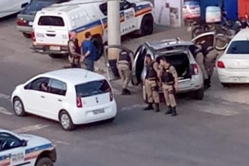 Homem é preso com droga ao ser abordado no Gabiroba