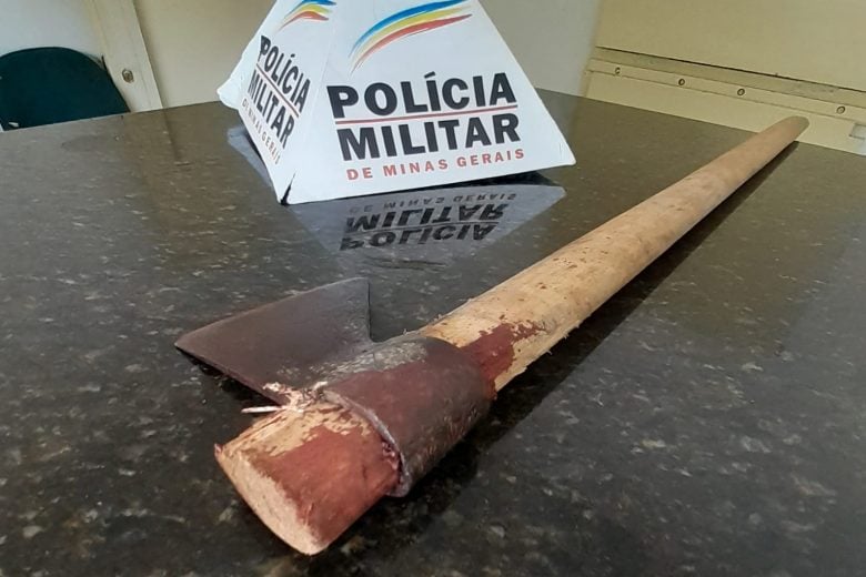 Homem é preso após matar outro com golpes de machado em Nova Era