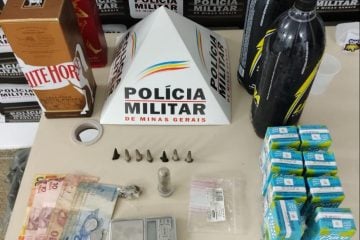 PM detém suspeitos de tráfico de drogas em Monlevade