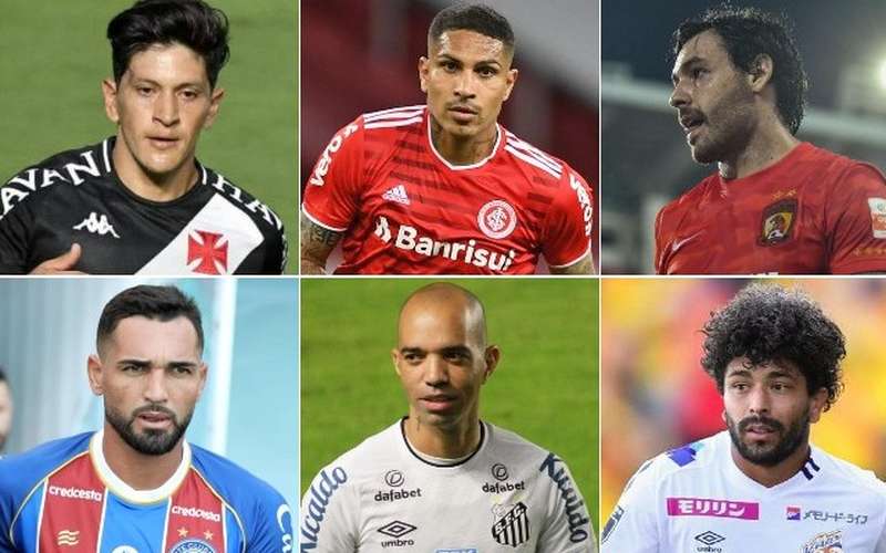 Cabem no seu time? Veja 35 jogadores disponíveis no mercado da bola
