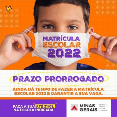 matrículas rede estadual