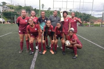 Time feminino de São Domingos do Prata conquista torneio de futebol