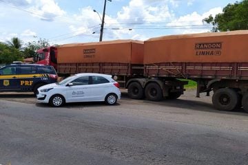 PRF apreende carga de farinha de trigo com sonegação fiscal