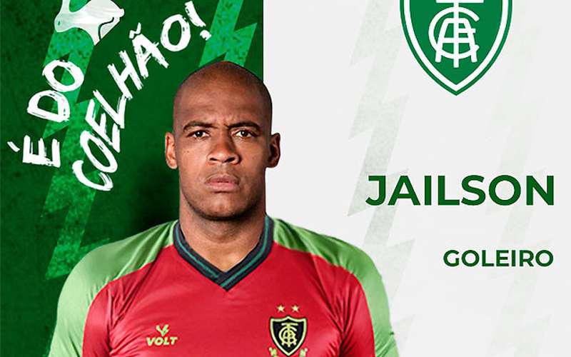 América anuncia contratação do experiente goleiro Jailson, ex-Palmeiras