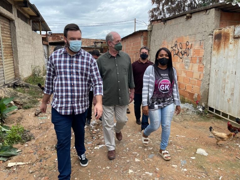Presidente do PDT Itabira, Gabriel Quintão acompanha Ciro Gomes em visita a Minas Gerais