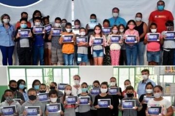 Alunos da rede municipal de ensino recebem tablets em Catas Altas